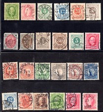 SWEDEN, DENMARK, FINLAND, NORWAY 1870-1920 COLLECTION OF 59 USED picture