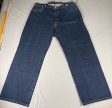 LVC Levi's Vintage  1880s Knappave Nevada 36x34 Selvedge Jeans Waist Overalls picture