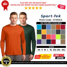 Sport-Tek ST350LS Mens Long Sleeve Moisture Wicking Dri-Fit Competitor T-Shirt picture