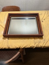 vintage Federal/Regency-style mahogany wall mirror, 1930s–1960 picture