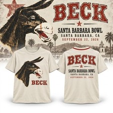 Beck Ride Lonesome Tour Santa Barbara California September 22 2026 T-Shirt  picture