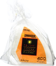Rockline Industries #9661 Cone Coffee Filters White 400 Count Disposable Paper picture