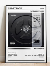 PARTYNEXTDOOR Party Pack Album Music Poster 24x36 Unframed picture