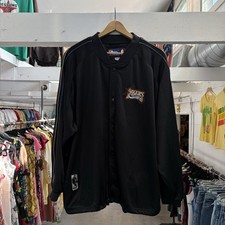 Vintage 90s Philadelphia 76ers Pro Player NBA Warm-Up Jacket XXL Black picture