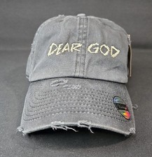 Karol G 'Dear God' Vintage Distressed  Dad Hat Adjustable NWT Concert Merch picture