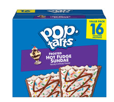 Pop-Tarts Frosted Hot Fudge Sundae Toaster Pastries, Breakfast Foods 27 oz 16 Ct picture
