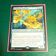 Wizards of the Coast Enduring Curiosity DSK #0051 Rare Regular Blue EN 2024 picture