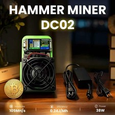 New Hammer Miner DC02 120MH/s LTC&Doge 28W Miner Solo Mining Lotto Device picture