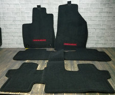 2014-2018 Genuine OEM Toyota Highlander Carpet Floor Mats Captain Chairs Set RED picture