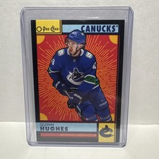2022-23 O-Pee-Chee - Quinn Hughes #76 Retro Black Border /100 picture