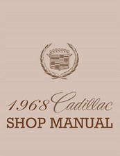 1968 Cadillac OEM Factory Shop Manual picture
