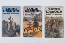 Louis L'Amour Western Paperback Lot of 3 Bantam Books Vintage Cowboy Novels picture