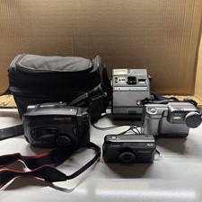 Vintage Camera lot - Retro✅ Old📸- Kodak-Canon-Sony-Jvc- Untested picture