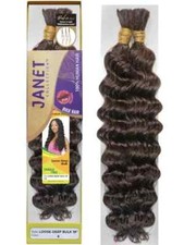 Janet Collection 100% Human Hair LOOSE DEEP Bulk 18