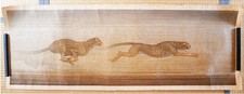 Toshi Yoshida “70+ MPH” 1983 Original Woodblock Print Signed 48 x 17 inches picture