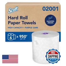 Scott Professional High-Capacity Hard Roll Paper Towels Bulk 02001 Hardwound picture