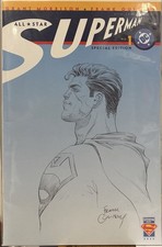Superman Day 2025 All-Star Superman #1 Blank Cover Frank Quitely Sketch 🔥 picture