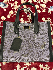 Kate Spade New York Year of the Rabbit Embellished Jacquard small tote RARE picture