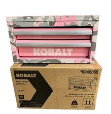 Kobalt Mini 2 Drawer Top or 3 Drawer Steel Bottom Base Tool Box Green Red Blue picture