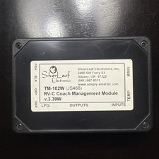 Silver leaf TM-102w (Js466) rv-c coach management module NEW picture