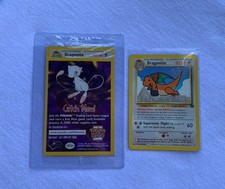 1x (Sealed) Dragonite Pokemon WB Gold Stamped 1999 First Movie Black Star Promo picture