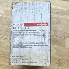 Honeywell R8182D1111 Triple Aquastat Protectorrelay Controller 120V 26.4A picture