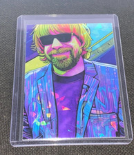Phish Trey Anastasio Custom Handmade Refractor Holo Retro Card in top loader picture