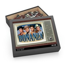 Bonanza TV Show Retro TV Design Jigsaw Puzzle 252 Piece 11