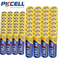 (Combo 100pcs) AA AAA Batteries 1.5V Extra Heavy Duty PC2400 E92 E91 Zinc-carbon picture