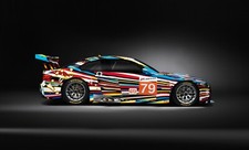 BMW Art Car 🏁 Jeff Koons 2003 M3 Poster | Retro Racing Memorabilia Print 22