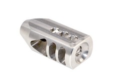 Kexuan Stainless Steel Muzzle Brake fits Legend.350 9mm 1/2x28 Free Washer & Nut picture