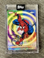 2026 Topps Mint Marvel SPIDER-MAN /99 🔥 Cerebro Refractor Encased picture