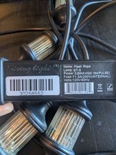 American DJ Sting Light Flash Rope 15.5' Waterproof Strobe Lights - RARE picture