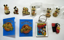Lot of 10 Vintage 80s New Disneyland Disney Years Pins Badges Memorabilia Mickey picture