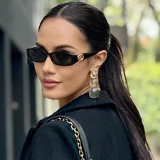 Gucci GG1661S Fashion Sunglasses Black Acetate Gold Side Logo Ornament Grey Lens picture