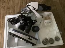 AmScope B120C 40x-2500x LED Lab Binocular Compound Microscope picture