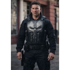Classic Spider-Man Brand New Day Punisher Vest with Belt picture