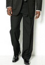 KingSize Men's Big & Tall Plain Front Tuxedo Pants picture