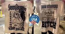 New Snow Strippers Flawda Tour 2026 T-Shirt Reprint picture