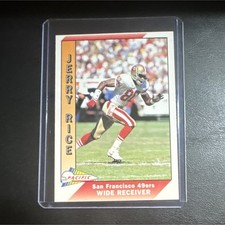 Pacific 1991 Football Jerry Rice & Tim Worley #434 EXTREMELY RARE wrong back  picture