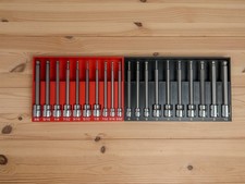 CRAFTSMAN Compatible Ball End Hex Bit Socket Set Organizer picture