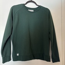 Kangol Forest Green Round Neck Sweatshirt Size M/L Estimated British picture