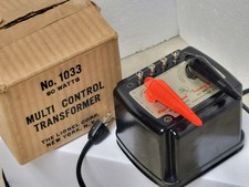 Vintage (1948-1956) Postwar Lionel 1033 90-watt Transformer Original Box Tested picture