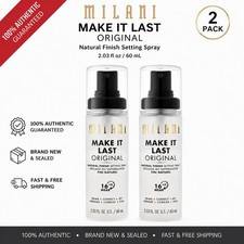 Milani Make It Last Original Setting Spray 2 Pack Prime Hydrate Set 2.03 Oz Each picture
