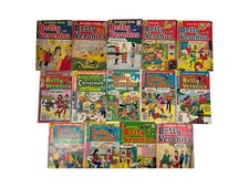 Lot of 14 Vintage Archie's Girls Betty & Veronica Comics Silver Bronze Age Giant picture