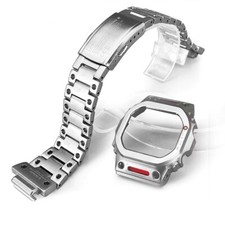 For Casio G-SHOCK DW5600 GWM5610 Bezel Metal Kit Watch Bnad Strap Case Cover picture