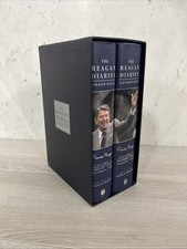 The Reagan Diaries Unabridged (1981-1989) by Ronald Reagan - Like New picture