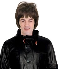 Liam Gallagher Inspired Wig – 90s Britpop Rock Star Fancy Dress for Adults picture