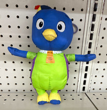 Backyardigans Pablo Penguin Plush Stuffed Animal Small Soft Blue Green 2007 picture