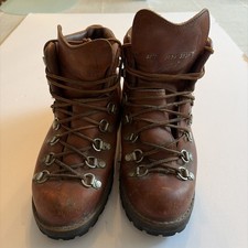Size 6.5M VTG Danner Mountain Light Brown Leather Hiking Boots 3052 picture